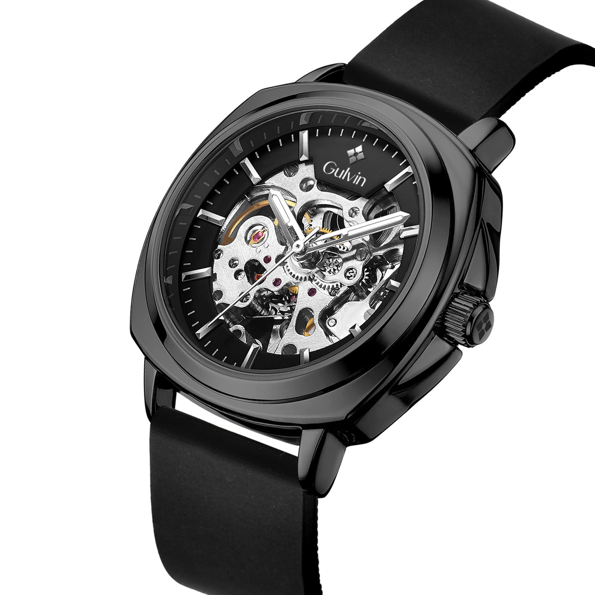 Gulvin Luxury Black Watch
