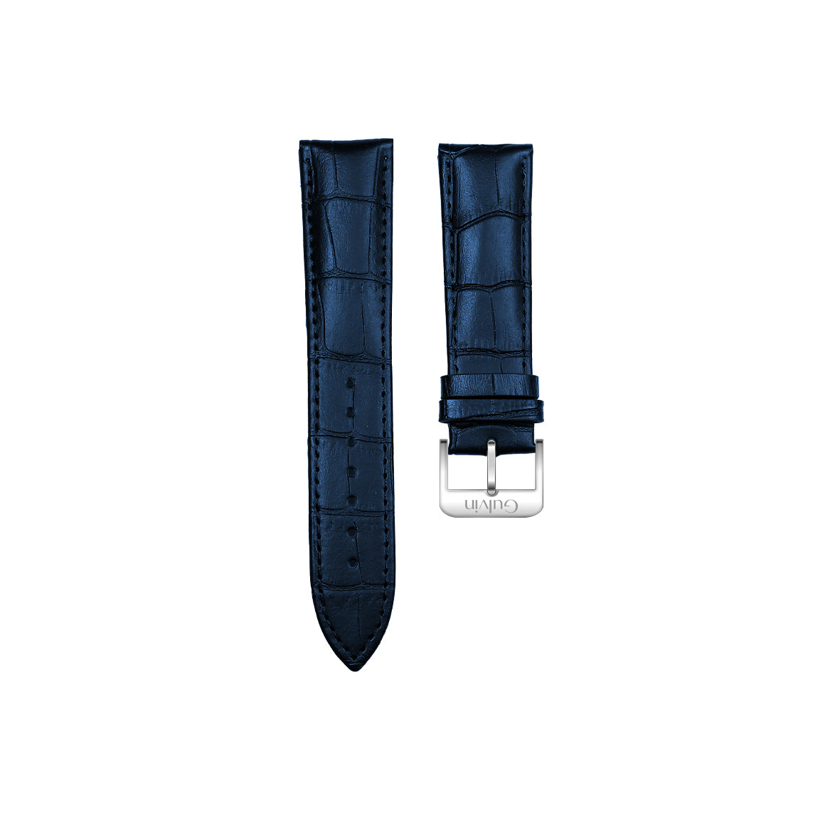 Gulvin blue leather strap - Luxury only